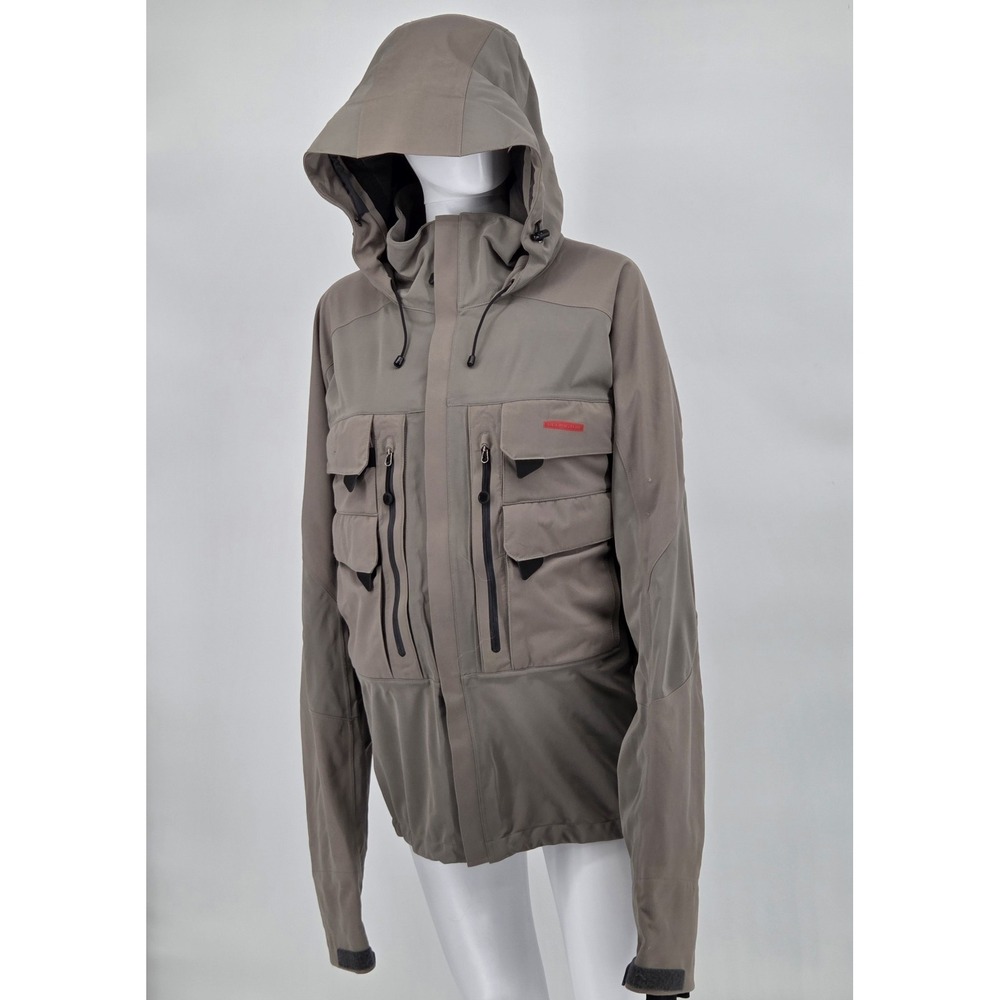 Redington Redstorm waterproof, breathable wading jacket, size XL in Grey